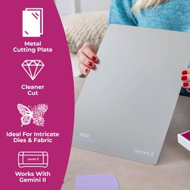 Gemini Metal Cutting II Replacement Plate Accessories-9" x 12.5" [GEMII-Acc-METP], 9"x12"