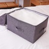 iwill CREATE PRO Fabric Garment Storage Box with Zip Lid