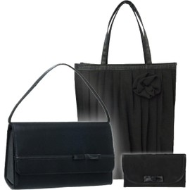 Formal Bag, Tote Bag, 3-piece Set, Sub Bag, Black Formal, Inner Pocket, Kindergarten Entrance Ceremony, Graduation Ceremonies, Ceremonies, Ceremonies, Weddings, Funerals, Party Bags, Simple Handbags,