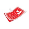 FEL52016 - Fellowes Glossy Pouches - ID Tag Punched, 5