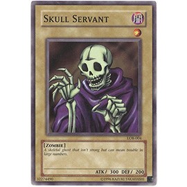 Yu-Gi-Oh! - Skull Servant (LOB-004) - Legend of Blue Eyes White Dragon - Unlimited Edition - Common