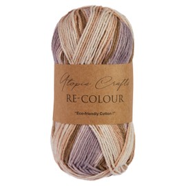 Utopia Crafts Re-Colour Knitting & Crochet Yarn 100g (Natural Harmony)
