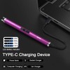 JETPRO USB Rechargeable Candle Lighter Electronic Arc Lighter Windproof Flameless