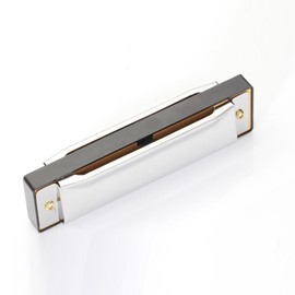 Frenflu Professional Harmonica Blue Harp Harp Harp, Durable Stainless Steel for Beginners to Advanced