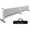 Regulation Size 22 FT Pickleball Net Set with Metal Frame