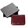 Maxwell Scott - Womens Luxury Designer Leather Flat Makeup Bag