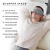 SHARPER IMAGE HOT AND COLD WEIGHTED EYE MASK POLYESTER RELAXATION