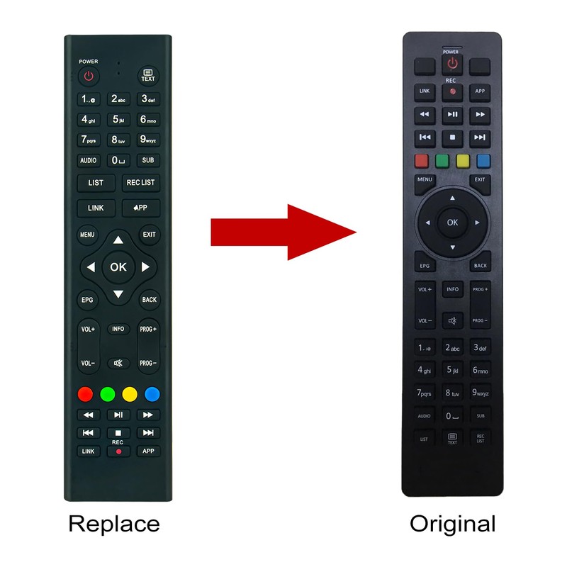 6996 Remote Control Replaces Vinabty Fit for PVR HD Digiquest