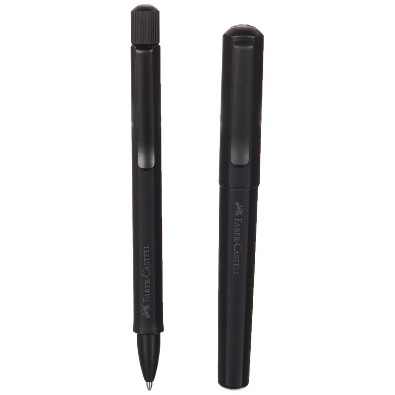 Faber-Castell Hexo 140579 Gift Set Black with Fountain Pen M
