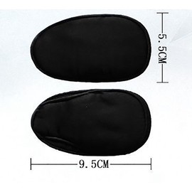 LSHARON 100% Mulberry Silk Silk Eye Patch to Treat Lazy Eye/Amblyopia/Strabismus Eye Mask One Pstch (Adult Size)