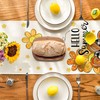 Artoid Mode Flowers Bow Bees Hello Summer Table Runner, Seasonal