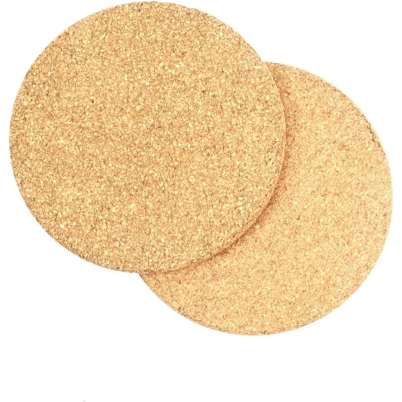 6 Pack Cork Heat Pad, Kitchen Trivet Pot Pan Coaster,