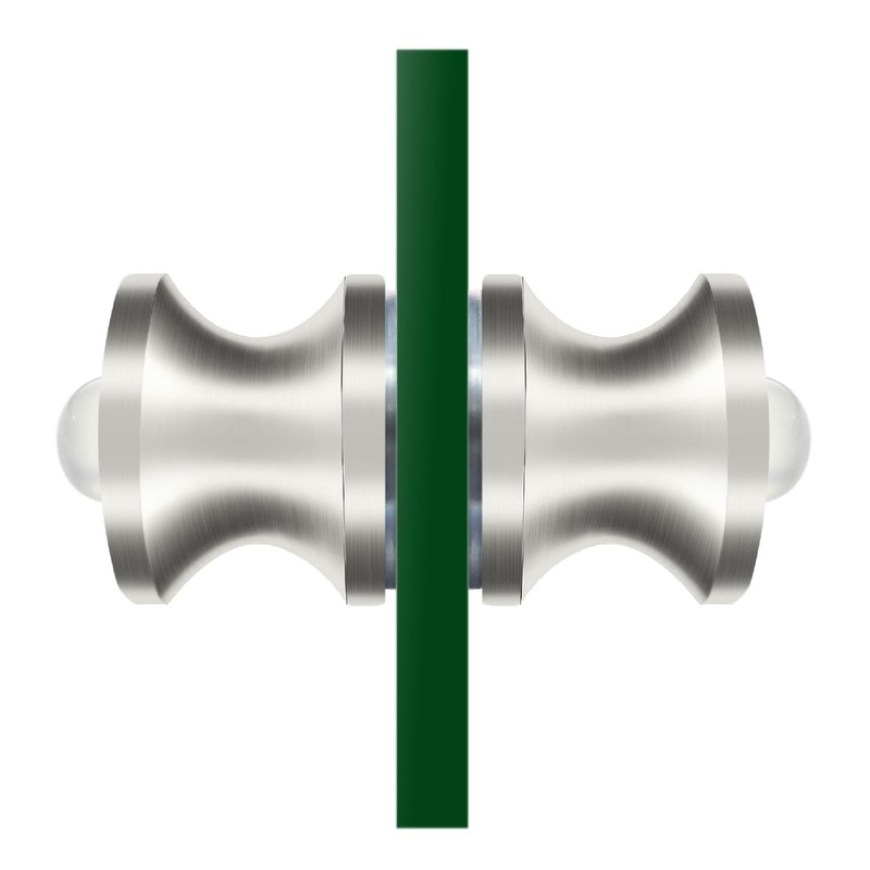 iBath Shower Door Handle, Anti-Collision Glass Door knob Compatible with