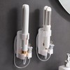 Wall Mounted Curling Iron and Hot Tool Organizer: Hair Dryer,