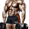 Slim Alive Men's Sports Tights Shorts, Compression Wear, Bodybuilding Shorts,