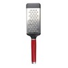 KitchenAid Core Medium Etched Grater, Empire Red, 11.6 inch, Rust-Resistant
