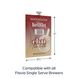The Bright Tea Co. Chai Tea Latte Freshpack Chai Latte 0.5 oz Pouch 72/Carton