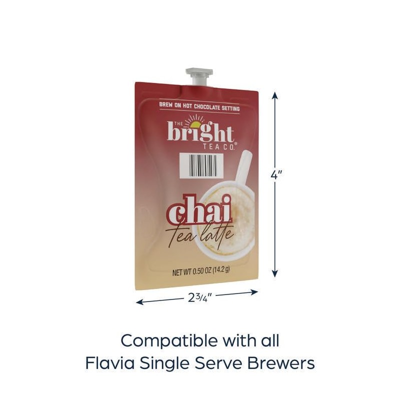The Bright Tea Co. Chai Tea Latte Freshpack Chai Latte