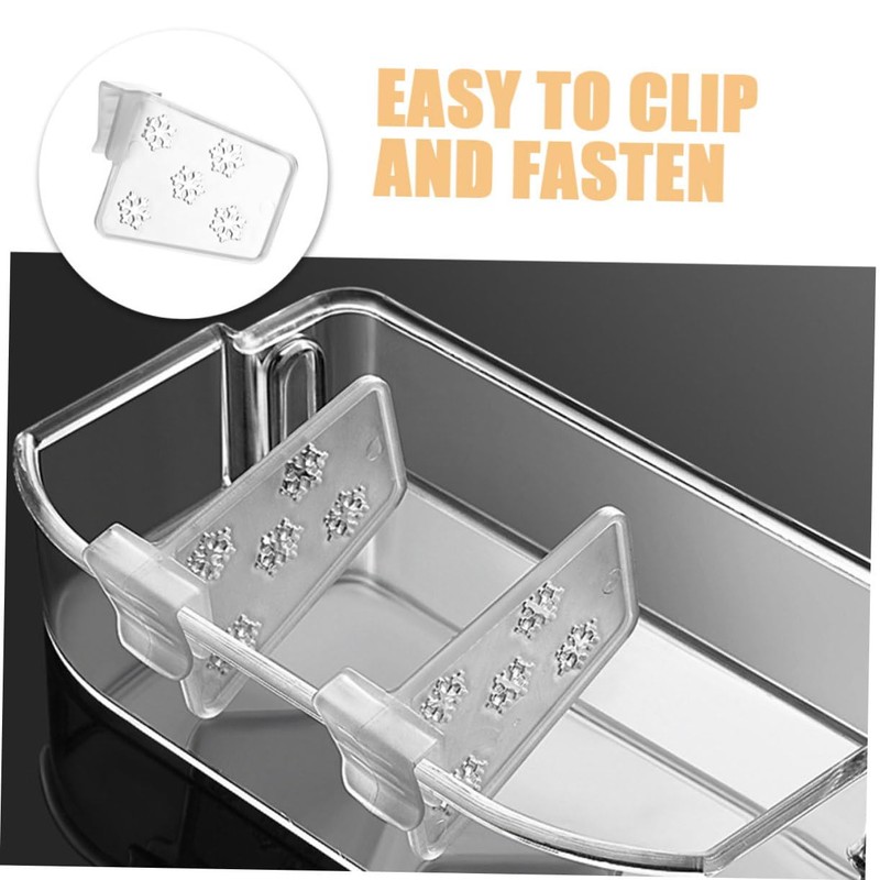 COHEALI 3sets Fridge Dividers Refrigerator Side Door Organizers Durable Storage