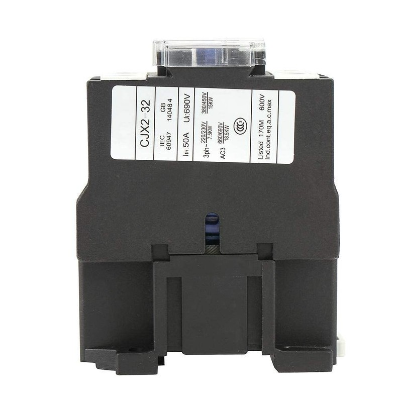 CJX2-3210 AC 220V Magnetic Contactor 1NO 3-Phase 3-Pole Motor Controller