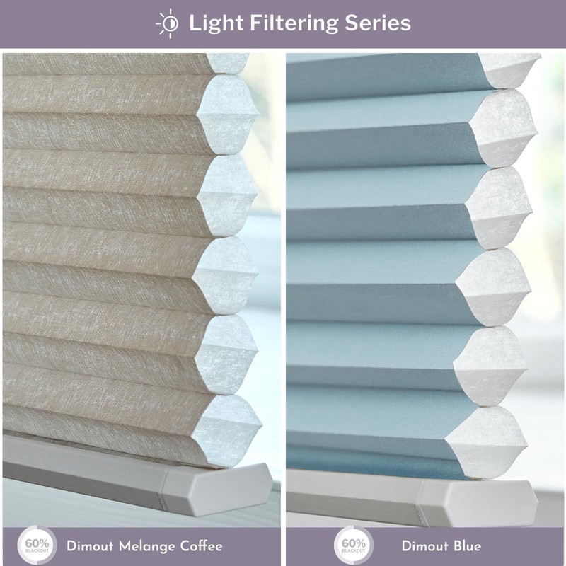 Graywind Smart Angled Blinds Customized for Odd-Shaped Window (Fabric Samples)