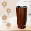Cazzenie Vaso termico para caf, t Vino y cualquier bebida