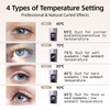 EYECURL Heated Eyelash Curler, Heated Lash Curler Intelligent Power Off,