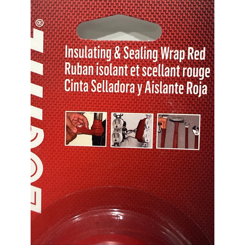 Loctite 1" x 10ft Insulating & Sealing Wrap, Non-Sticky, Self