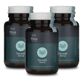 Triple Pack Control Estrés Toronjil 180 Cápsulas Tiba Salud Sabor Natural