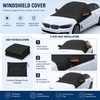 Magnetic Windshield Cover for Ice & Snow – 4-Layer Oxford