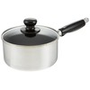 Wahei Freiz One-Handed Pot, 6.3 inches (16 cm), Glass Lid,