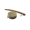 MEKA ESSENTIALS Wooden Bamboo Horsehair Bath Brush with Long Handle