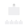 wumio Smartphone Strap Holder, Transparent, Set of 5, Smartphone Shoulder
