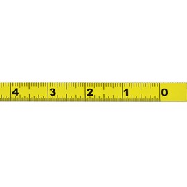 Self Adhesive Measuring Tape Right to Left – Peel and Stick Ruler Tape for Workbench, Woodworking, & More – Sticky Steel Tape Measure – High-Accuracy and Easy to Read Measurement