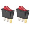 2 Pack 120927-24 On Off 120 Volt 3 Prong Plug