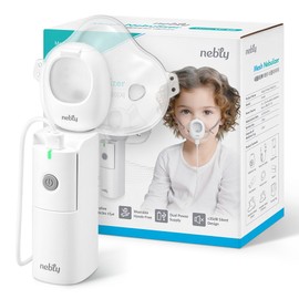 ATEX Nebly W Ultrasonic Hands-Free Nebulizer VP-M9, 1 unit / 아텍스 네블리 W 초음파 핸즈프리 네블라이저 VP-M9, 1개