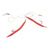 Dieter Eisele XXL-Makk System Yellow/Red 2 Hooks 10/0 160 cm