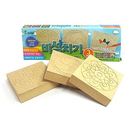 Stone throwing (pattern) and stone throwing traditional folk games DIY coloring / 비석치기(문양) 비사치기 전통민속놀이 DIY 색칠하기