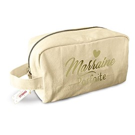 STC, Toiletry Bag - Godmother Parfait Beige Wash Bag, beige, Toiletry bag