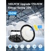 6 Pack LED High Bay Light, 150W,25500lm High Bay LED