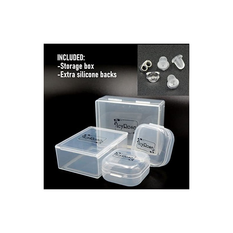 925 Sterling Silver Tiny Heart Stud Earrings 30243