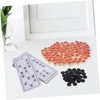 BESPORTBLE 1 Set Bingo Game Double Sided Number Cards Wooden