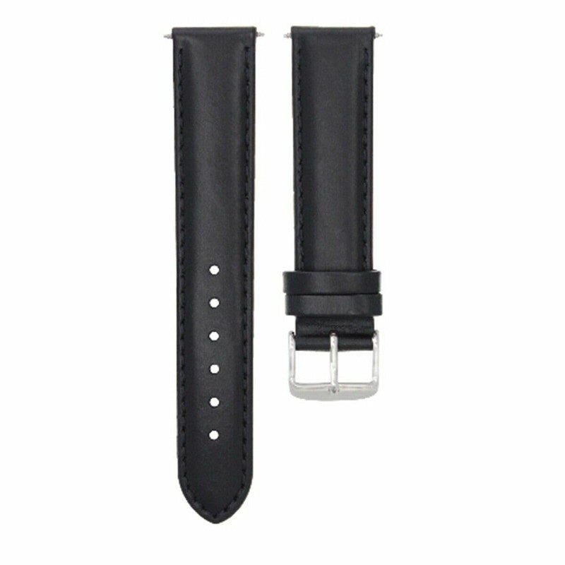 Ewatchparts 22mm Smooth Leather Watch Band Strap Compatible With Montblanc