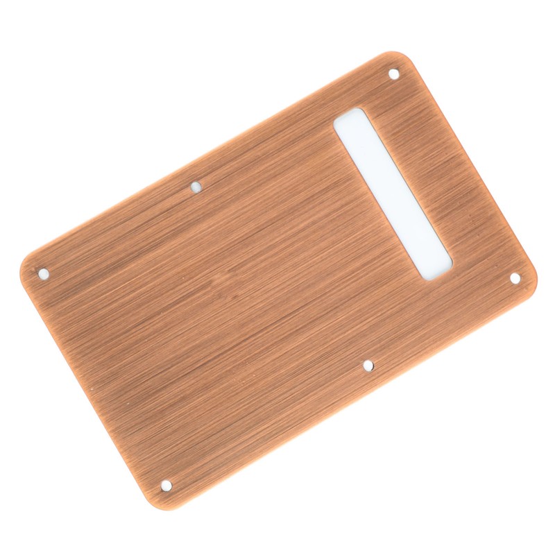 Electric Guitar Rear Backplate Spring Cover Aluminum Alloy Smooth Appearance
