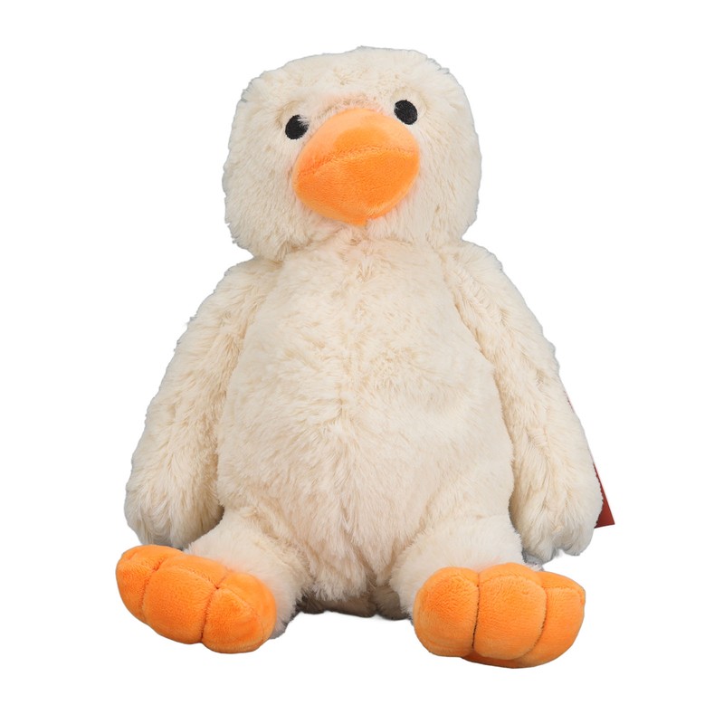 Dog Plush Duckling Sounding Toy Soft Teeth Cleaning Keep Healthy