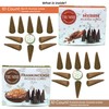 Incense Cones - Combo Pack of 20 Cone Incense -