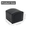 DOZNOZRI Single Watch Box Leather for Men Women Watch Travel