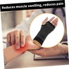 Ipetboom 2pcs Compression Wrist Sleeve Breathable Wrist Support for Weightlifting