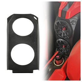 KUAFU Waterfall Speaker Pod Compatible with 2015-2019 Polaris Slingshot All Models Center Console Dual 6.5" Speaker Cover