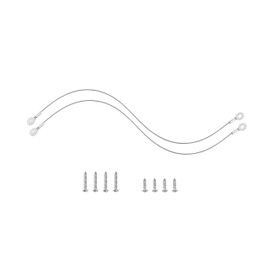 Iparts Stainless Steel Cooler Lid Strap Replacement for Igloo Coolers and Coleman Coolers, Set of 2